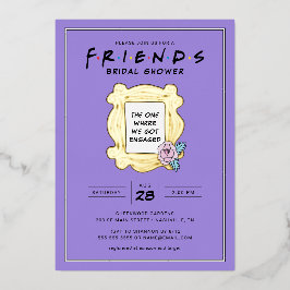 友だち™ | The One With theブライダルシャワー 箔招待状