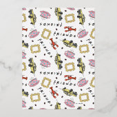 友だち™ | The One With theブライダルシャワー 箔招待状 (裏面)