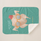 友だち™ | The One with the Turkey シェルパブランケット (正面(横))