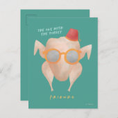 友だち™ | The One with the Turkey ポストカード (正面/裏面)