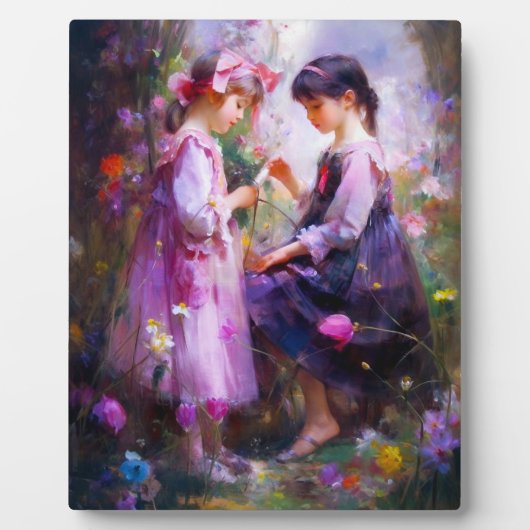 友と花2 フォトプラーク (正面)