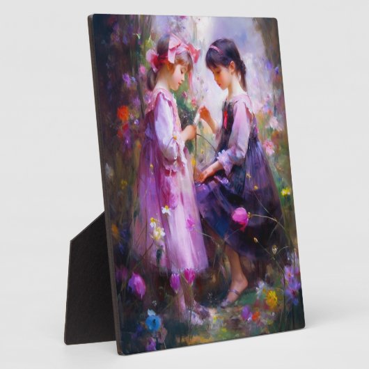 友と花2 フォトプラーク (側面)