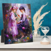 友と花2 フォトプラーク (側面)