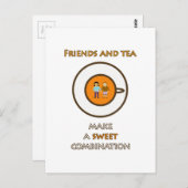 友と茶は甘い組み合わせ(2) ポストカード (正面/裏面)