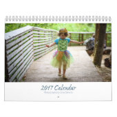 友の2017年の写真のカレンダー カレンダー (カバー)