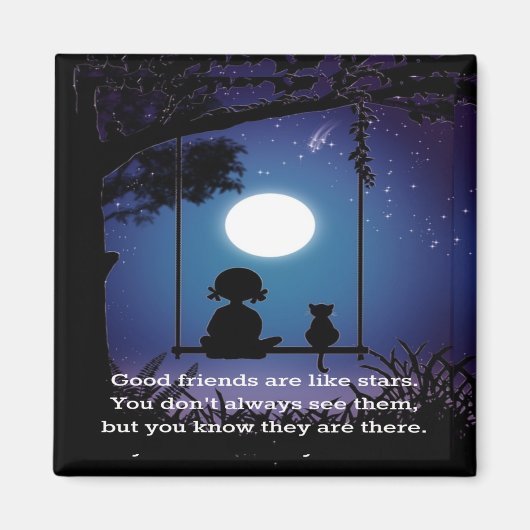 友は星の磁石のよう マグネット (正面)