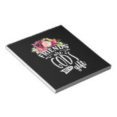 友は神の賜物最高のだ ノートパッド (アングル)