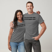 友は近くに置け、敵はもっと近くに Tシャツ (ユニセックス)