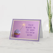 友よユーモア！単なるおもしろい誕生日 カード (正面)