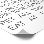 友よ最高のりに真実を言って欲しい ポスター (角)