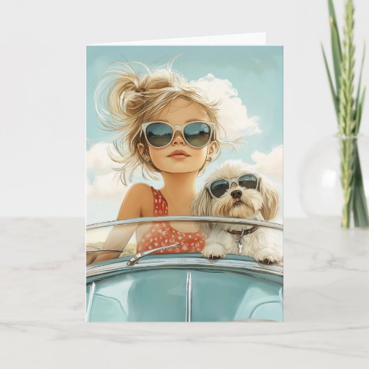 友クール人と一緒に最高の乗る 招待状 (正面)