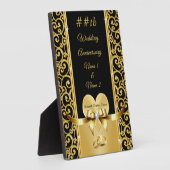 友パーソナライズされた人の記念贈り物 フォトプラーク (側面)