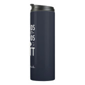 友パーソナライズされた人は友だちを許さない3 Putt タンブラー (回転右)