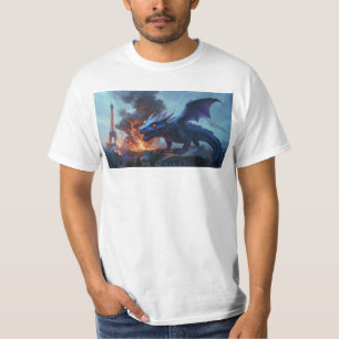友フランスの達は？ドラゴンアート Tシャツ