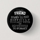 友人ありがとう感謝ギフトスクリプトbff 缶バッジ (正面)