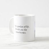 "友人いちご"のコーヒー・マグです コーヒーマグカップ (正面左)