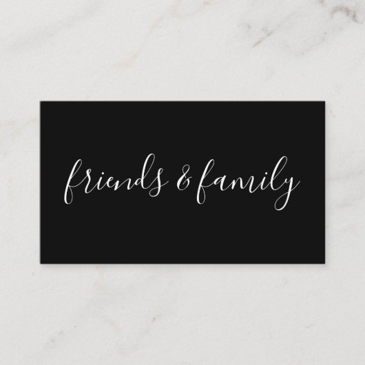 友人および家族の紹介プログラム 紹介カード (正面)