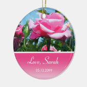 友人からの最も美しい誕生日プレゼント セラミックオーナメント (左)