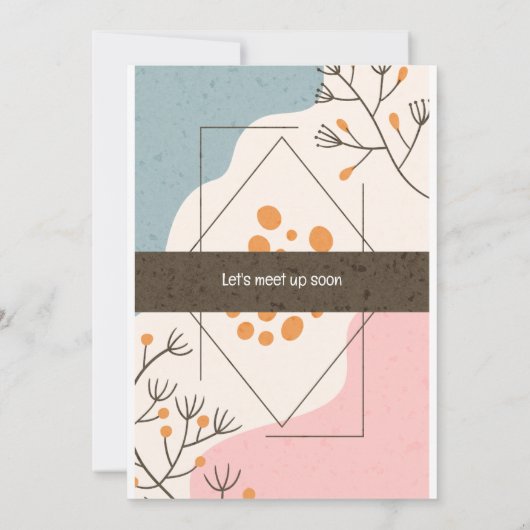 友人からの最高のハッピーバースデー（パーソナライズ） 招待状 (裏面)