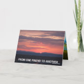 友人から友人へ カード (正面)