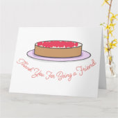 友人があることをありがとう カード (黄色い花)