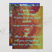 友人があることをありがとう サンキューカード (正面/裏面)