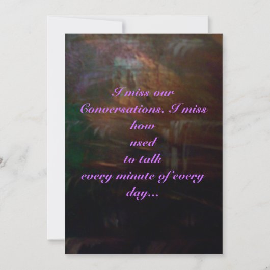 友人があることをありがとう サンキューカード (正面)