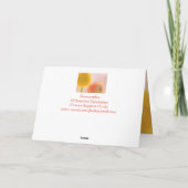 友人がん支持花 カード (裏面)