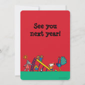 友人が付いている運動場のMaisy サンキューカード (裏面)