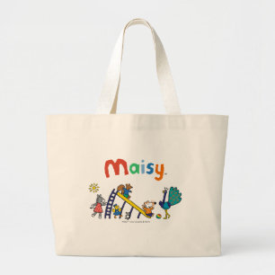 友人が付いている運動場のMaisy ラージトートバッグ