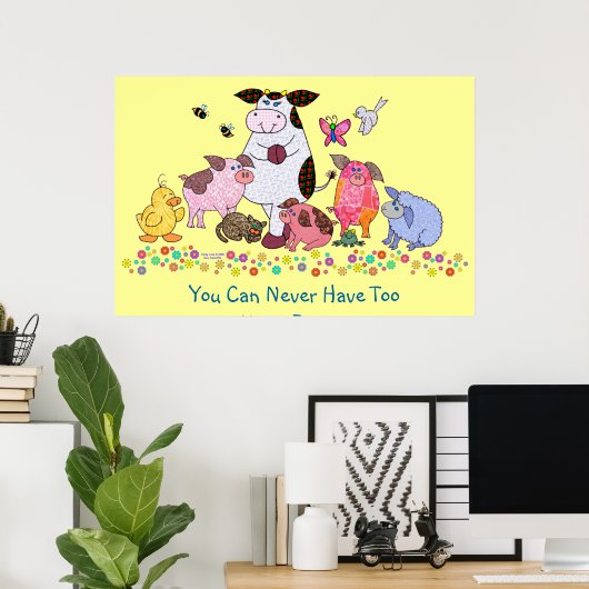 友人が多過ぎることはない ポスター (ホームオフィス)