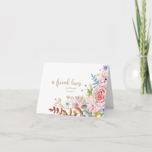 友人が常に17時17分の恋をする ノートカード (正面)