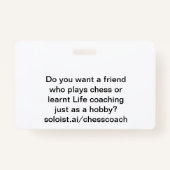 友人が欲しいか バッジ (正面)