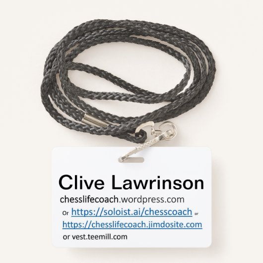 友人が欲しいか バッジ (裏面ランヤード)