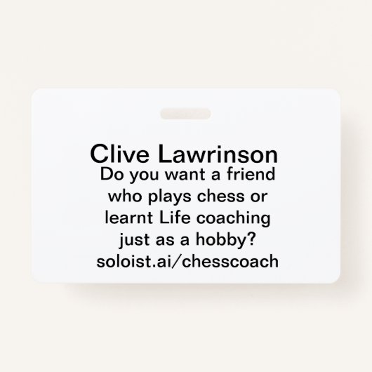 友人が欲しいか バッジ (正面)