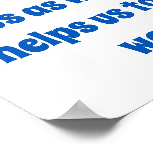 友人が私たちをありのままに受け入れる – 友情引用文 ポスター (角)