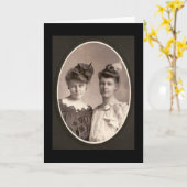 友人が… カード (黄色い花)