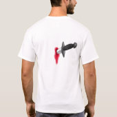 友人で好んで下さい Tシャツ (裏面)