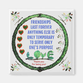 友人との友保情のマグネット！ マグネット