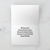 友人との友情/共最高の有 カード (内部)