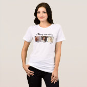 友人との旅行 トライブレンドTシャツ (正面全面)