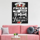 友人とサポート母誕生日ギフト、母ギフトアイディア キャンバスプリント (インサイチュ (リビング))