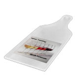 友人とワインを試飲する カッティングボード (角)