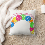 友人と一緒に行う漬物の日 クッション (ブランケット)