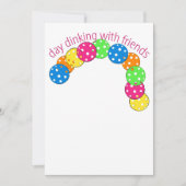 友人と一緒に行う漬物の日 招待状 (正面)