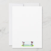 友人と一緒に行う漬物の日 招待状 (裏面)