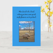 友人と共有した場合… カード (黄色い花)