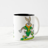 友人と家族のための2枚の写真ギフト ツートーンマグカップ (正面右)