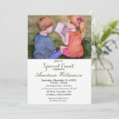 友人と家族の読パーティーイベント招待状 招待状 (スタンド正面)