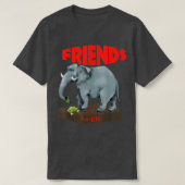 友人と家族、BFF、ソウルメイト、Pals Unity、 Tシャツ (デザイン正面)